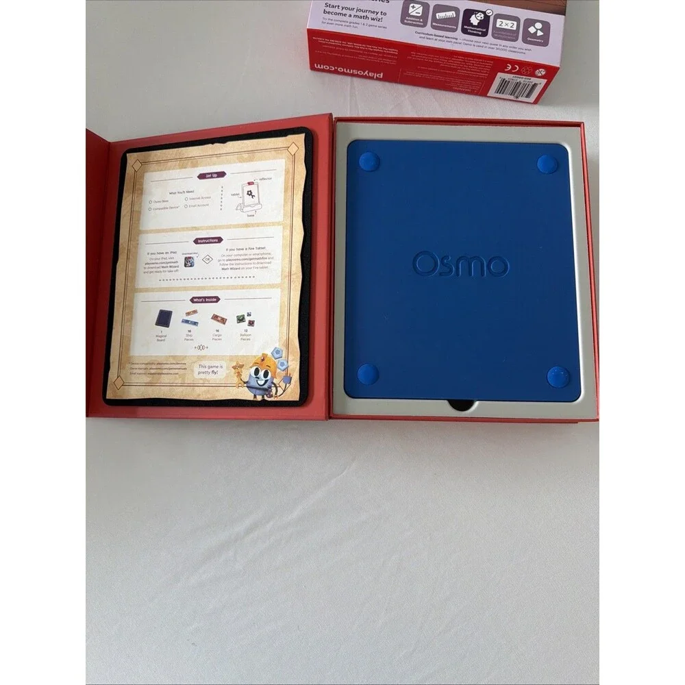 Osmo Math Wizard and the Amazing Airships iPad Fire Tablet Ages 6-8 Grade 1 & 2